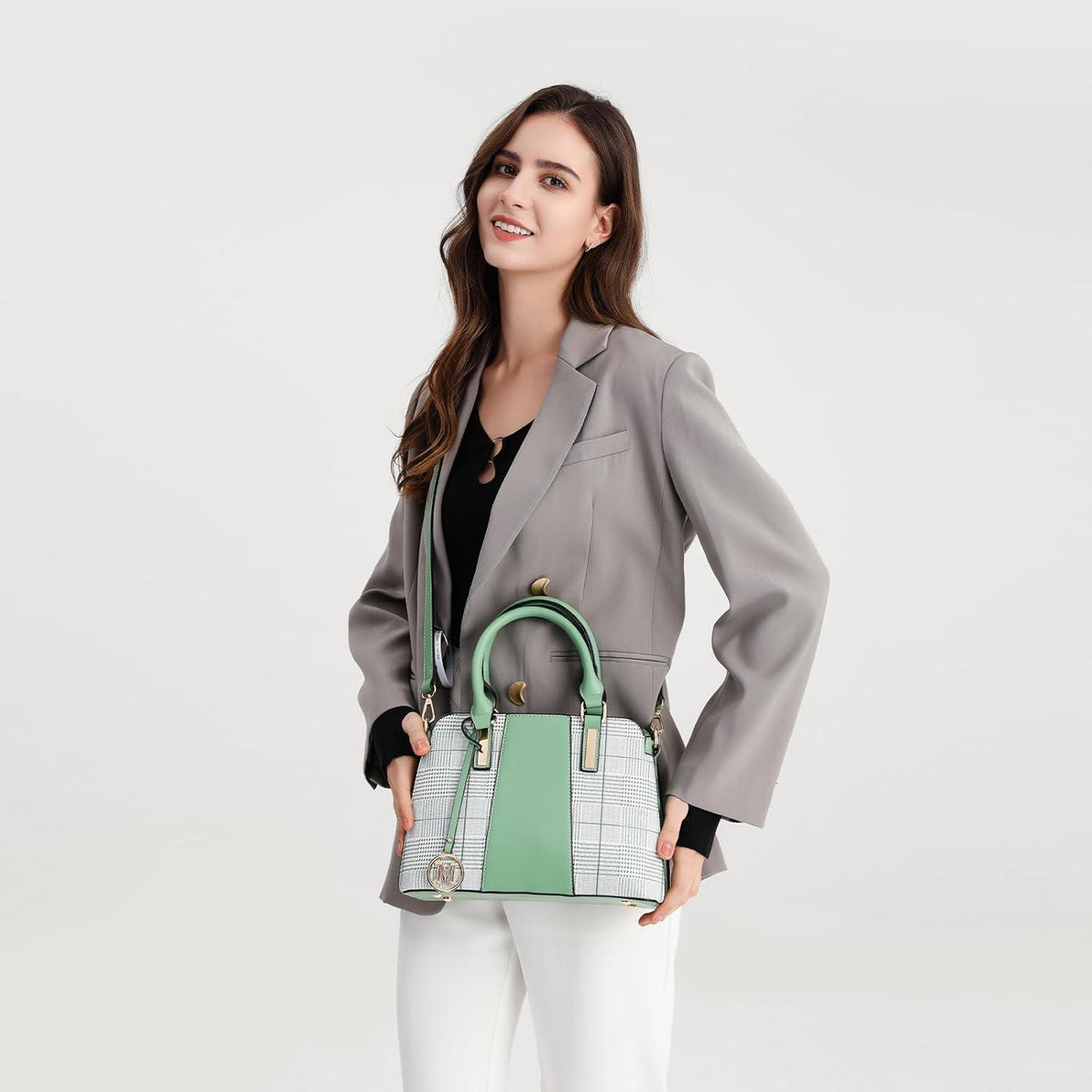 Miss Lulu Women's Handbag with Wallet Purse, Shoulder Top
