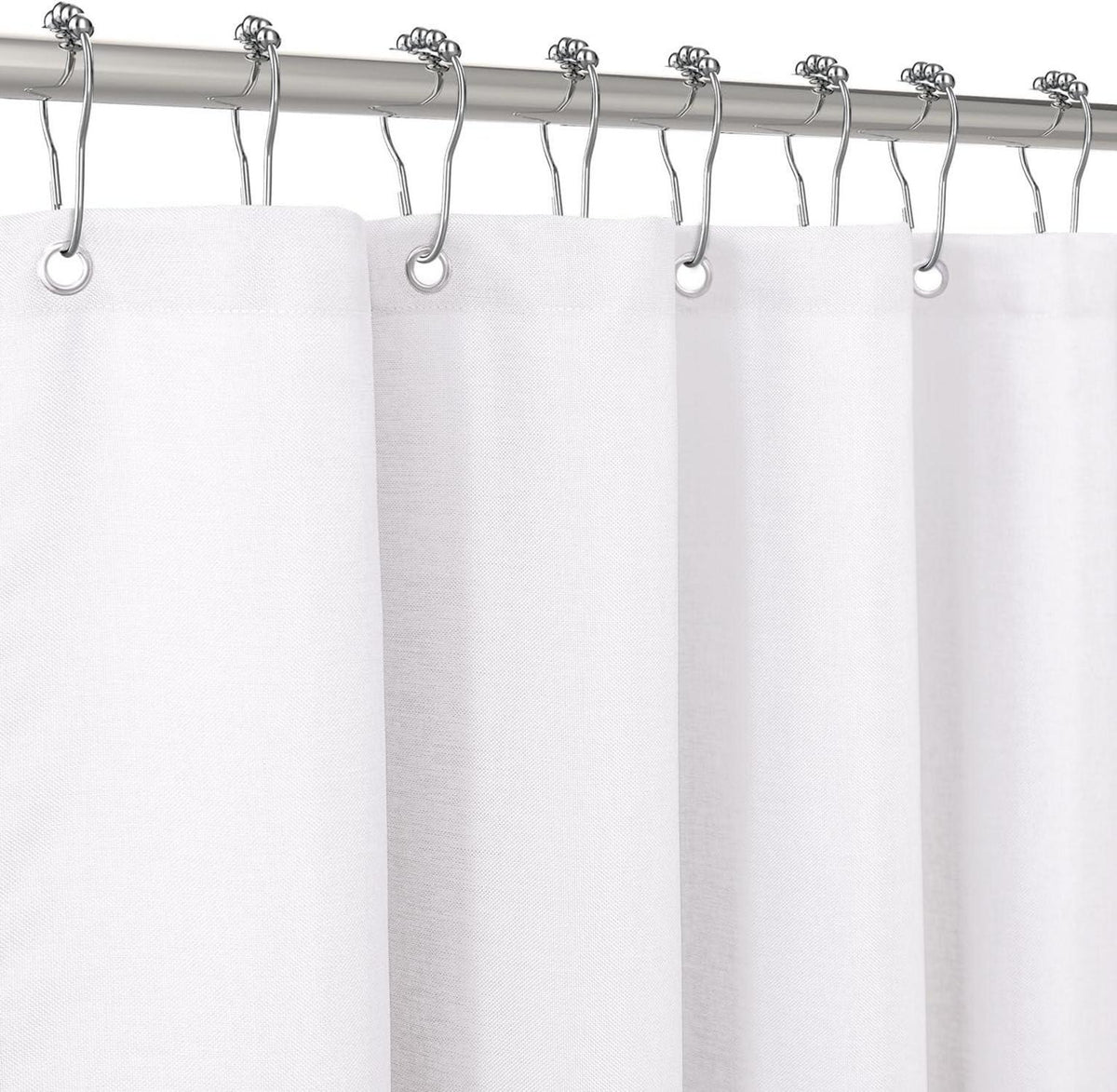 Duschvorhang Leinen Wasserdicht Anti Schimmel 92x182cm