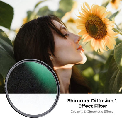 67mm K&F Concept Nano-X Serie Filter mit Shimmer Diffusion