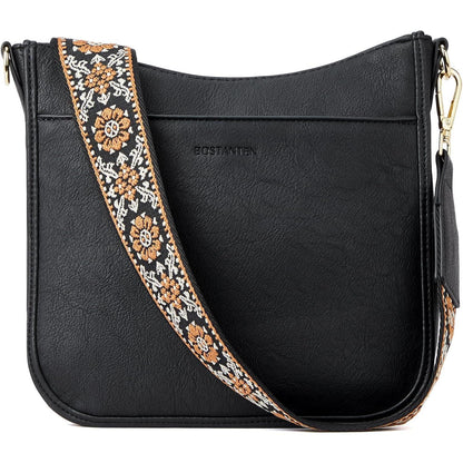 BOSTANTEN Damen Handtasche mittelgroß Schultertasche in Lederoptik