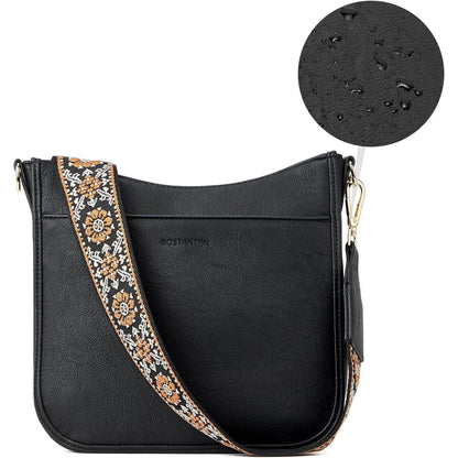 BOSTANTEN Damen Handtasche mittelgroß Schultertasche in Lederoptik