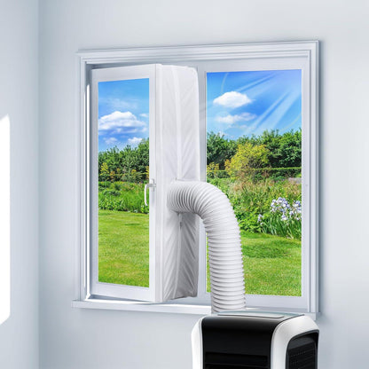 Fensterabdichtung für mobile Klimaanlagen 400cm mit Reißverschluss