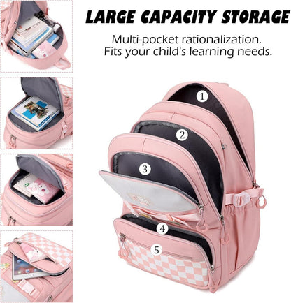 Schulranzen Jungen und Mädchen Schulrucksack Daypack Ranzen 21L