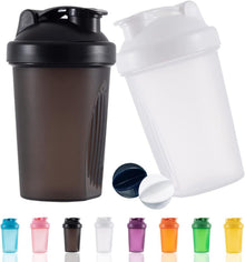 Protein Shaker Flasche 400 ml BPA frei Auslaufsicher mit Sieb & Skala