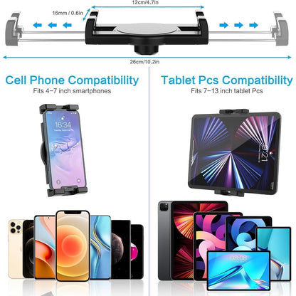 Faltbarer Tablet Wandhalterung mit Langem Arm & 360° Drehung
