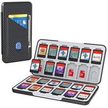 Switch Game Card Case Leder Wallet Multiple Card Slots Magnetic