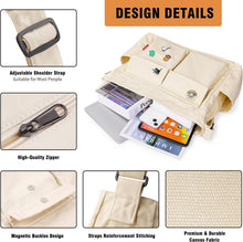 Canvas Messenger Bag Umhängetasche Crossbody Schulter Tote