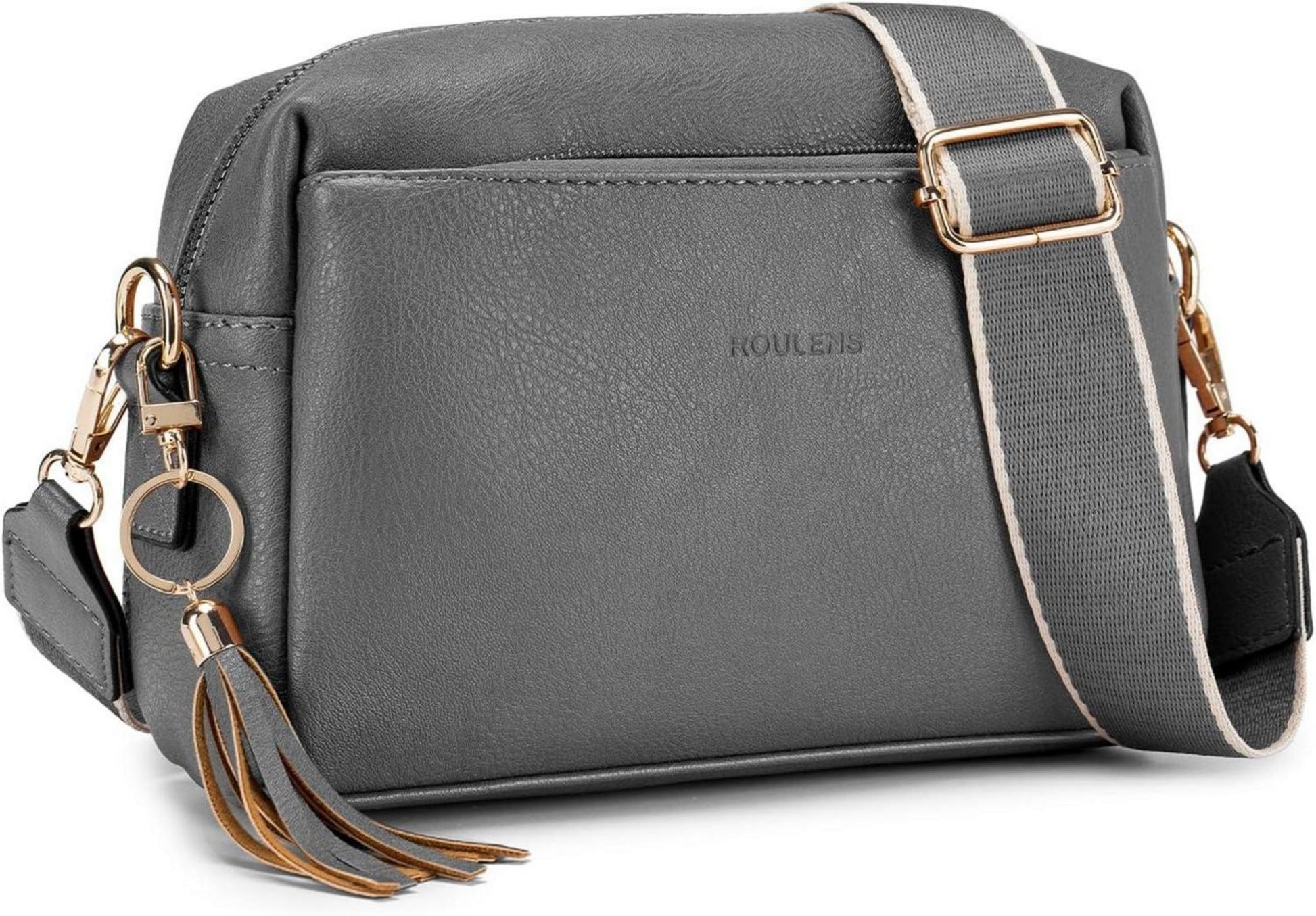Damen Umhängetasche Vegan-Leder Crossbody Abendtasche