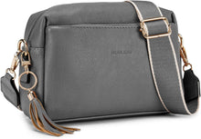 Damen Umhängetasche Vegan-Leder Crossbody Abendtasche