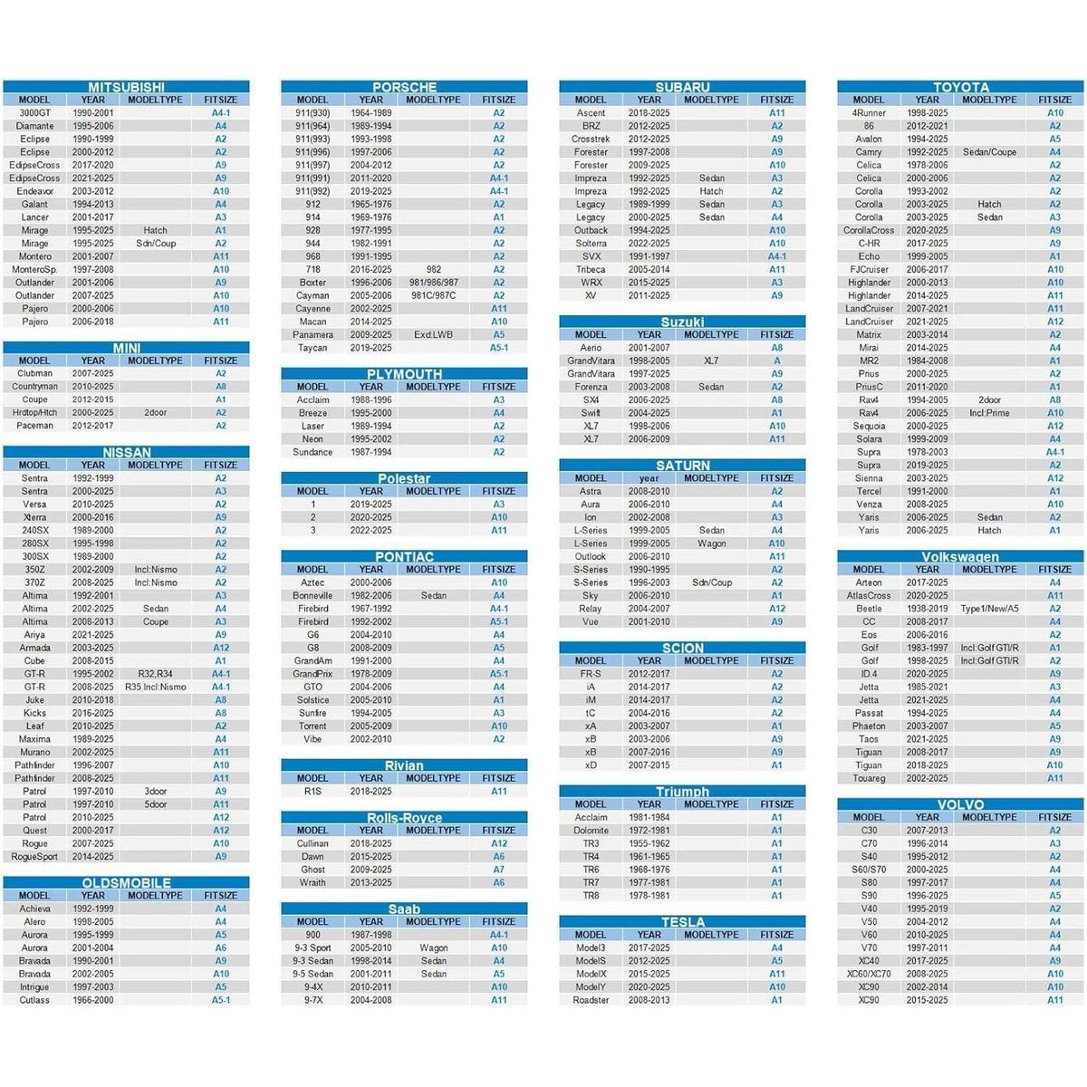 Autoabdeckung wasserdicht, 10-lagig, für Limousine/SUV