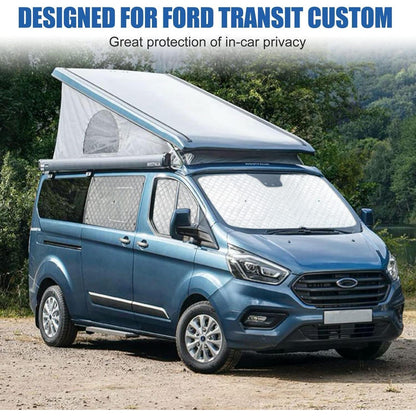 Thermomatte Ford Transit Custom 2012-2026 – 5tlg. Sonnenschutz