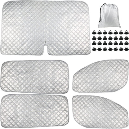 Thermomatte Ford Transit Custom 2012-2026 – 5tlg. Sonnenschutz