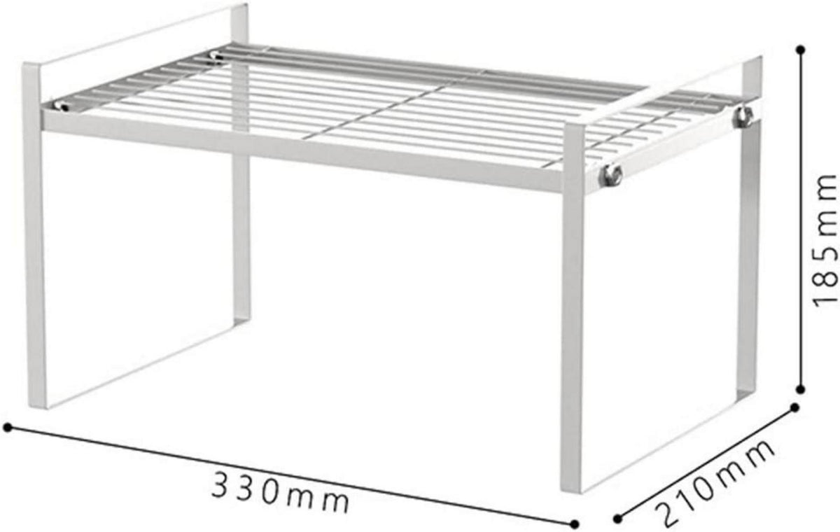 BAUEUEJO Regaleinsatz Küchenschrank Organizer Anti-Rutsch Matte