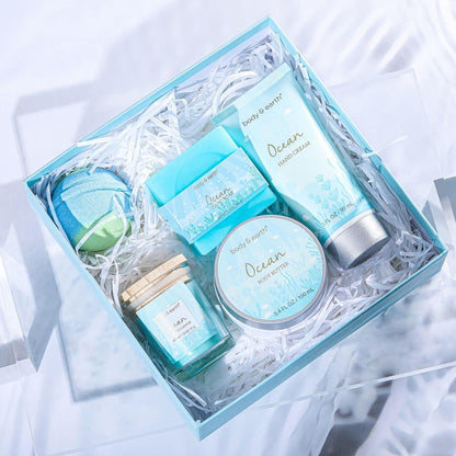 Geschenkbox für Frauen - 5tlg. Ozeanduft Geschenkset mit
