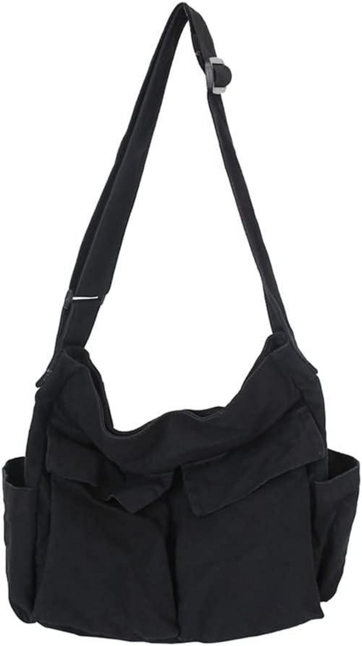 Leinenstoff Kuriertasche Canvas Umhängetasche Vintage Crossbody Bag