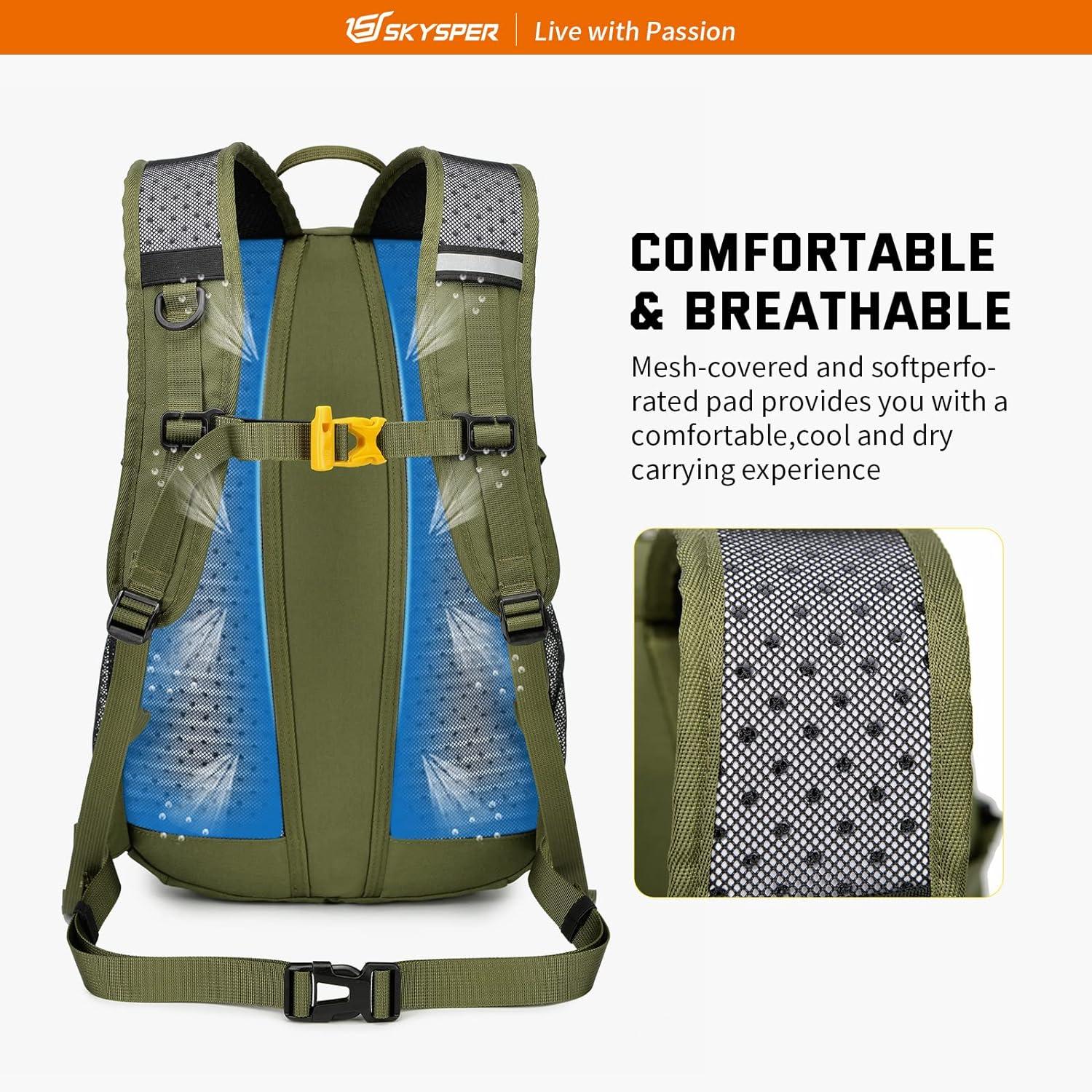 SKYSPER Wanderrucksack 20L Trekkingrucksack Leicht Daypack