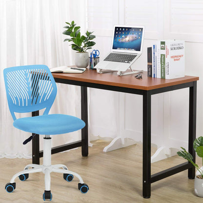 Verstellbare Ergonomische Blaue Schreibtischstühle im 2er