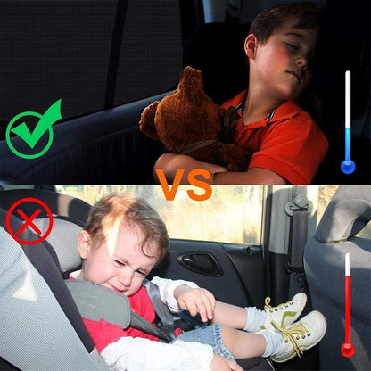 Sonnenschutz Auto Baby – UV-Schutz & Insektenschutz 2er Set