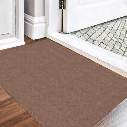 Fußmatte innen waschbar 80x120cm Schmutzfangmatte Türmatte braun