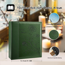 Fotoalbum 15.2x10.2 cm 600 Fotos Einstecken Ledereinband