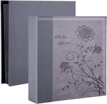 Fotoalbum 15x10 cm 1000 Fotos Ledereinband großes Fassungsvermögen