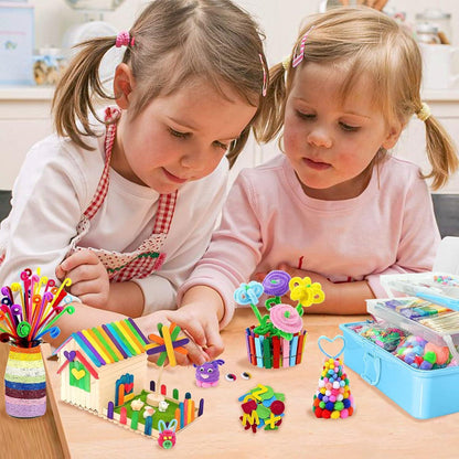 Bastelset Kinder 3000 Teile – Kreative DIY Bastelkiste