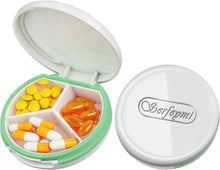 Tablettenbox mit 3 Fächern, wasserdicht, für Medikamente & Vitamine