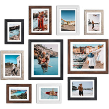 Bilderrahmen Set Mehrfarbig Collage Fotorahmen Passepartout