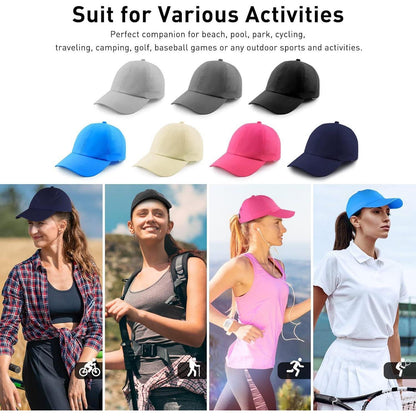 Damen Baseball Cap mit Pferdeschwanz – Schnelltrocknend & Einstellbar