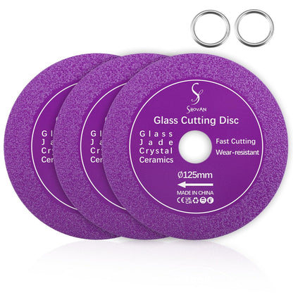 Diamantscheibe 125mm für Winkelschleifer 3er Set