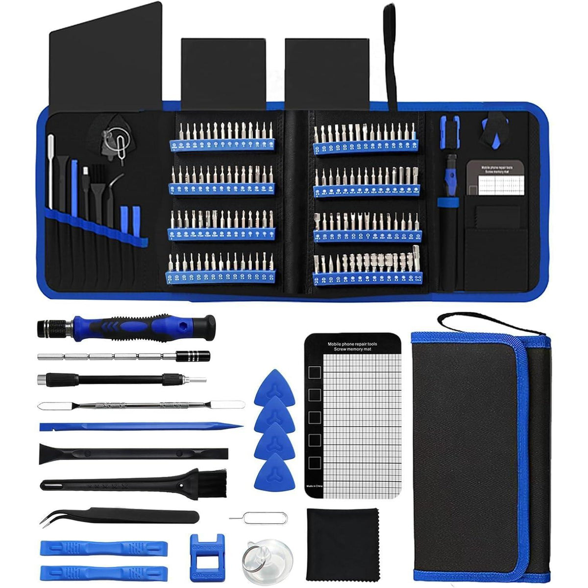 142-teiliges Präzisions-Schraubendreher-Set für Elektronikreparaturen