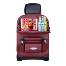 Auto Rücksitz Organizer mit Tablett & Tablet Halterung 2er Set