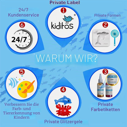 Magisches Wasserelfen Bastelset – DIY Aqua Gel Spielzeug für Kinder