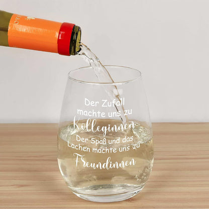 Abschiedsgeschenk Kollegen Weinglas 450ml Dankeschön Freundinnen