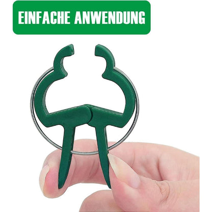 Pflanzenclips für Rankpflanzen, 48 Stück, stabil und pflanzenfreundlich