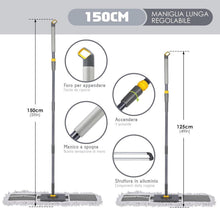 Industrieller Bodenwischer 90cm Breit mit 360° drehbarem
