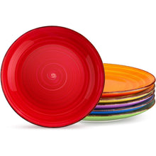 Steingut Speiseteller Set 6 Personen Ø 26,8 cm