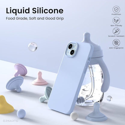 Kompatibel mit iPhone 14 Hülle 6,1 Zoll Silikon Case Ultra Dünn