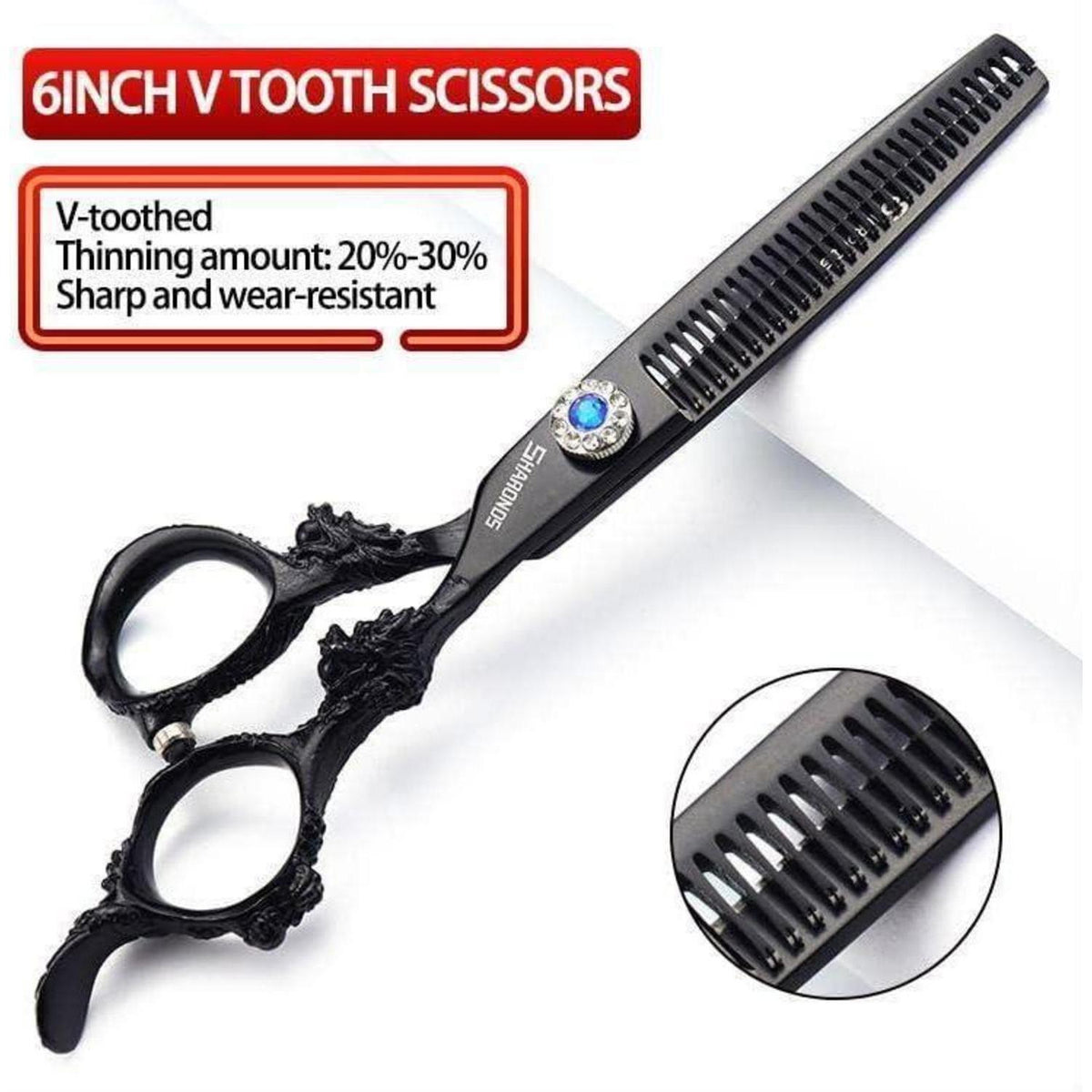 Profi Friseurschere 6/7 Zoll – Haarschneideset Edelstahl