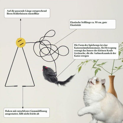 3er-Set Türrahmen-Katzenspielzeug zur Selbstbeschäftigung