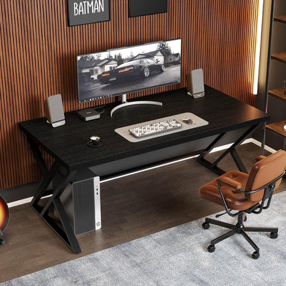 LVB Computertisch Industrie Design Holztisch 140x60x75.5 cm