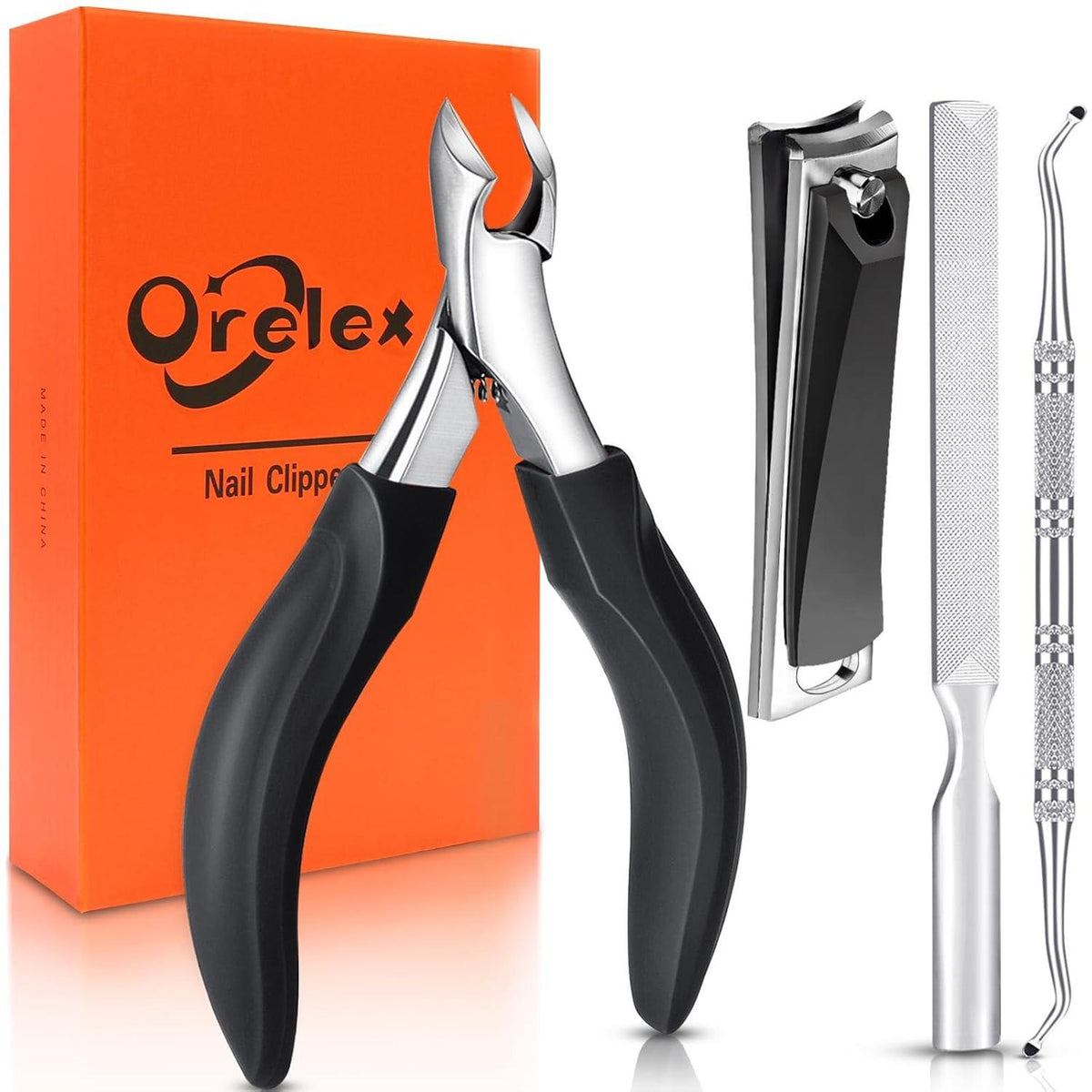Professionelle Nagelschneider für dicke Nägel- Edelstahl Nagelschere