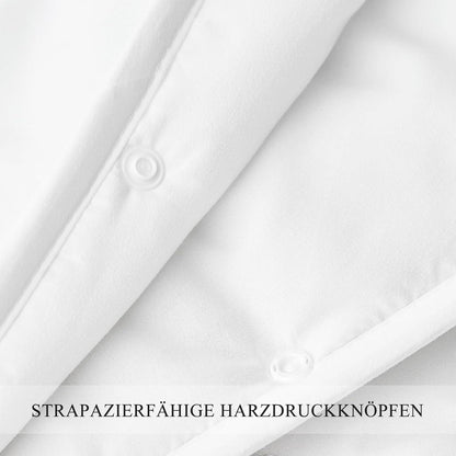 Bettdecke 200x220 4 Jahreszeiten Knöpfbar Set 2teilig 150gsm Sommer
