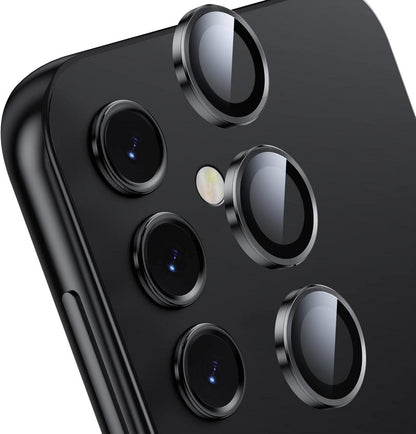 Kamera Schutzfolie gehärtetes Glas Samsung Galaxy A14 A34, Schwarz