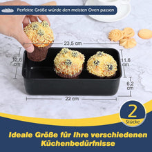 Edelstahl Kastenform mit Antihaftbeschichtung für Kuchen und