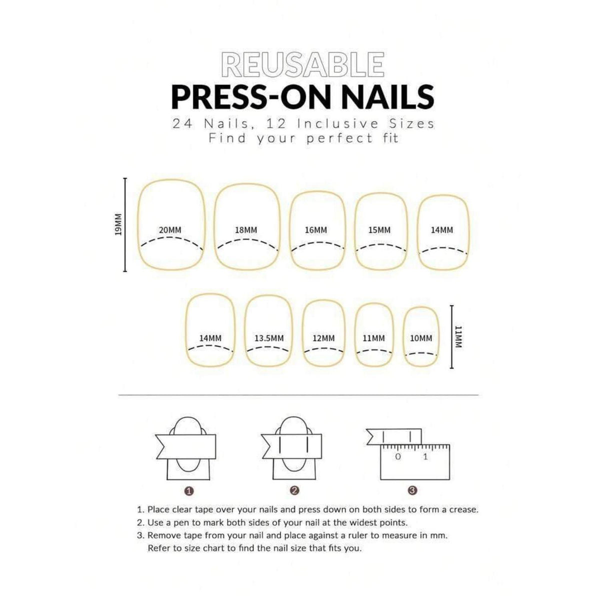 Kurze Square Rosen Nude Pink Press on Nails mit Kleber