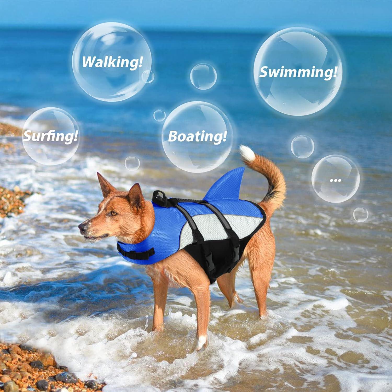 Hundeschwimmweste Rettungsweste für Hunde BlueN XL