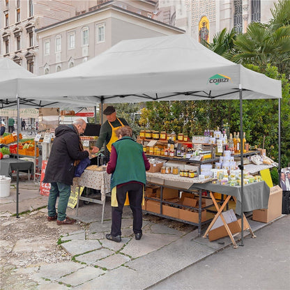 Faltpavillon 3x4,5m mit Seitenwänden – Wasserdicht & Stabil