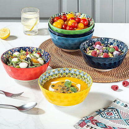 Bohemian Dessertschalen 750ml, 6er Set, Keramik