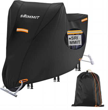 Motorradgarage Winterfest | Wasserdichte Abdeckplane 420D Oxford-Stoff